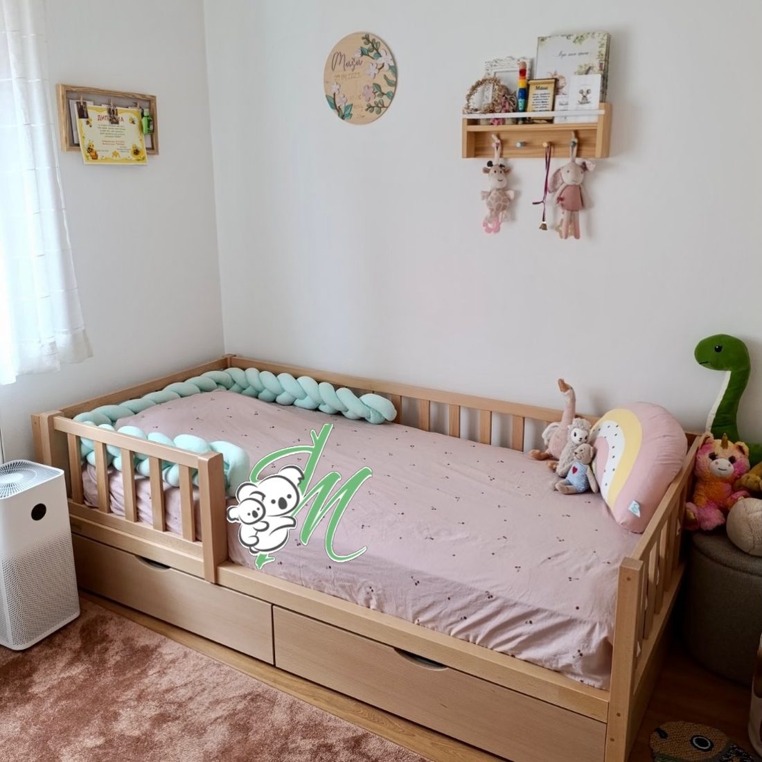 Krevet Bambi sa dve fioke