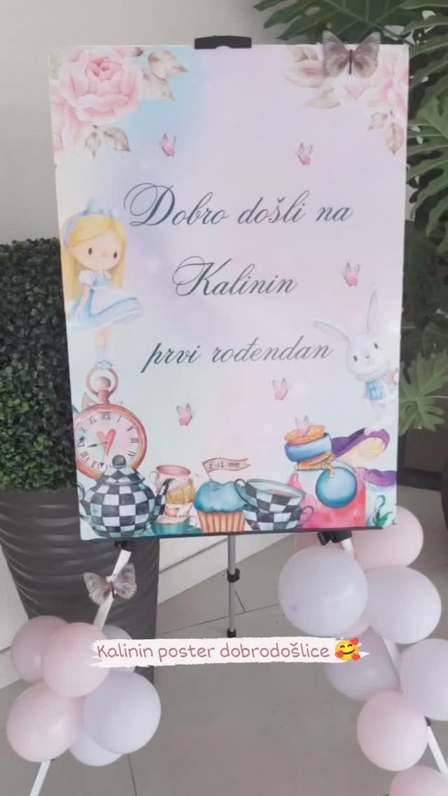 Poster dobrodošlice 50×70